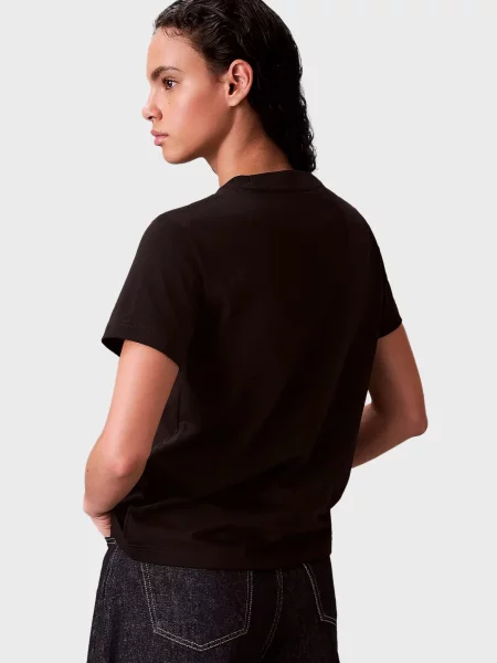 Класична футболка Calvin Klein Jeans чорна