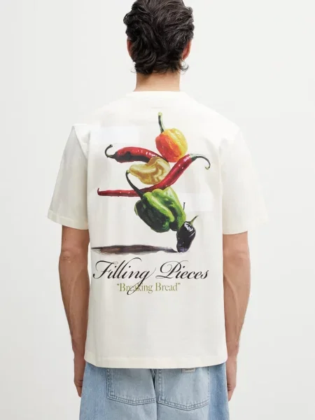 Filling Pieces Pepper tricou bărbătesc din bej