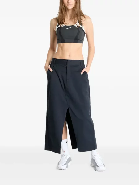 Rochie mini Nike cu șireturi din dantelă cu glugă roz