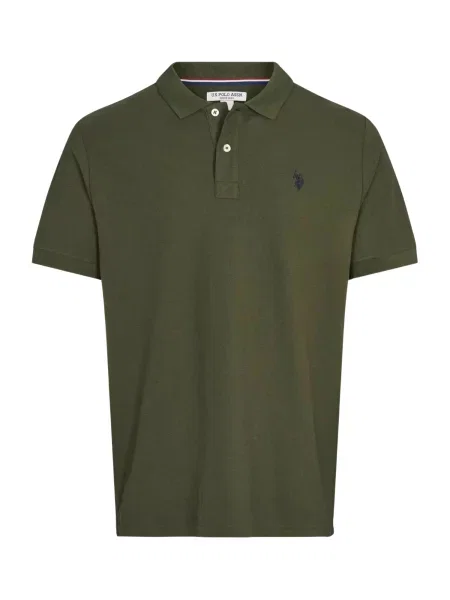 U.S. POLO ASSN. Cămașă UMALFRED închis / verde închis albastru