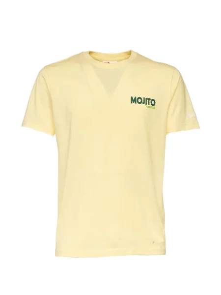 Tricou Mc2 Saint Barth cu imagine galben