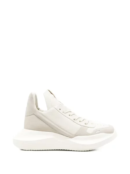 Top Rick Owens cu șireturi din dantelă