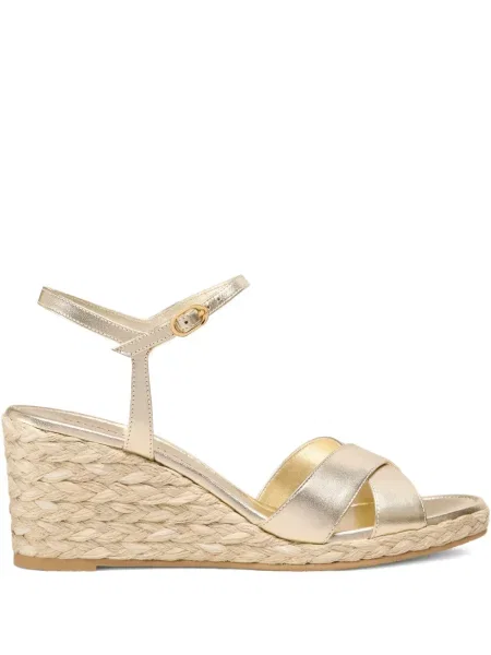 Espadrile Stuart Weitzman auriu