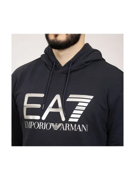 Geacă Emporio Armani cu autograf negru