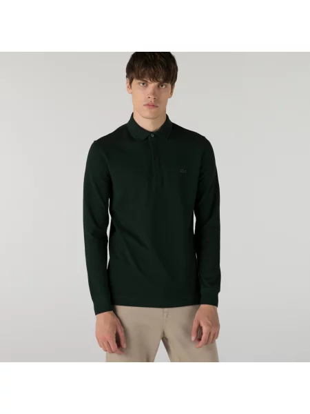 Lacoste поло PARIS polo зелене