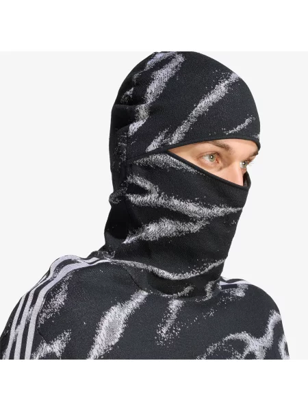 Φούτερ adidas Adilenium 6 Knitted Hoodie Black/ Grey Three XXL μαύρο