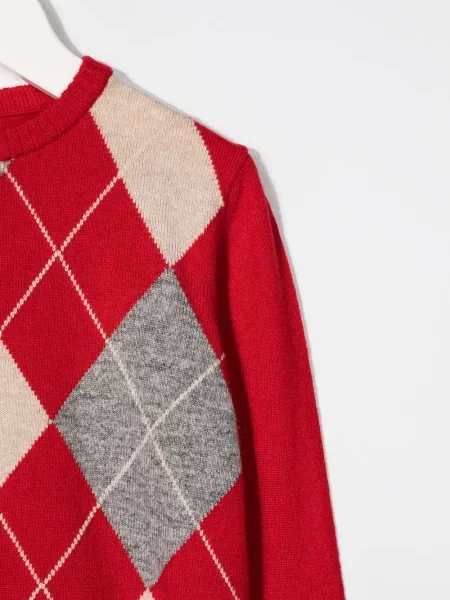 Sweter dziecięcy Siola czerwony