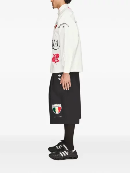 Bluza Adidas do biegania z nadrukiem bez rękawów czarna
