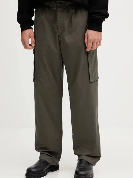 Calvin Klein Jeans spodnie w fasonie cargo szary