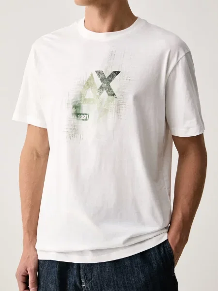 Armani Exchange férfi póló fehér