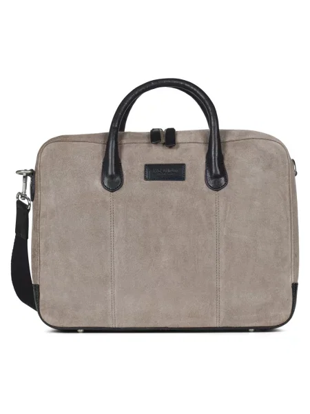 Torba na laptopa Howard London zamszowa szara