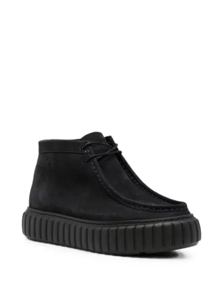 Desert boots Sergio Moretti Firenze με κορδόνια με δαντέλα μαύρο