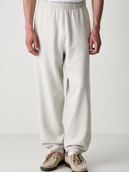 Drôle de Monsieur pantaloni de trening pentru bărbați din Slogan gri