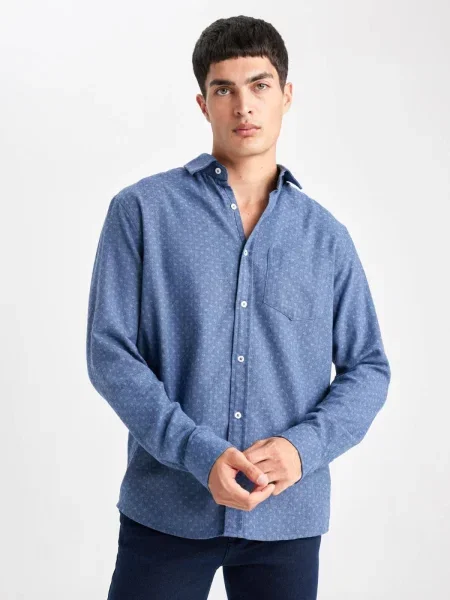 Cămașă Defacto cu mâneci lungi lungă