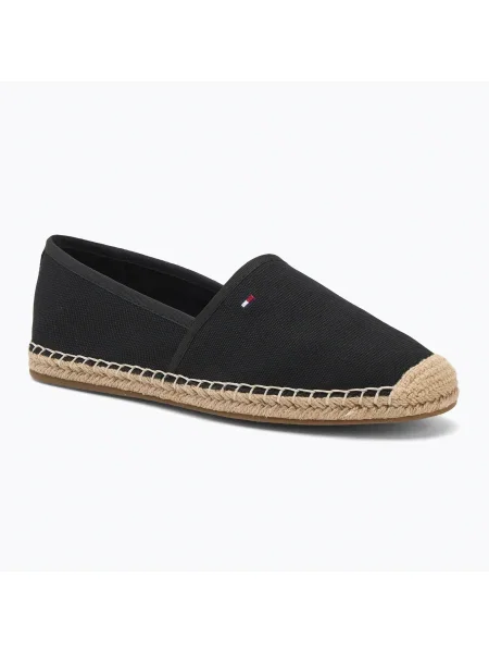 TOMMY HILFIGER Espadrilky černá