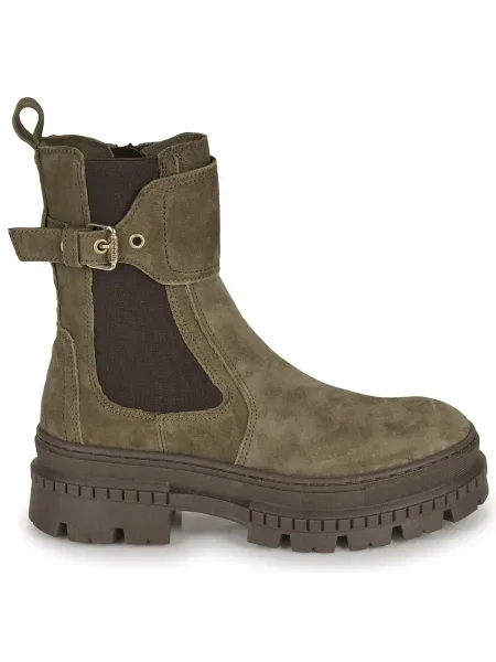 Tenisky Mjus s prackou khaki