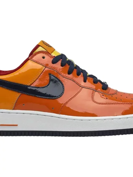 Маратонки Nike Air Force 1 с връзки с дантела оранжево