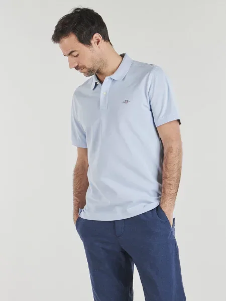 Tricou Gant albastru