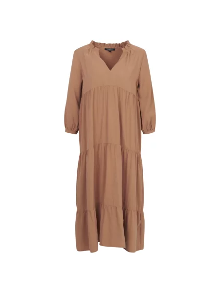 Maksi sukienka maxi Bugatti beżowa