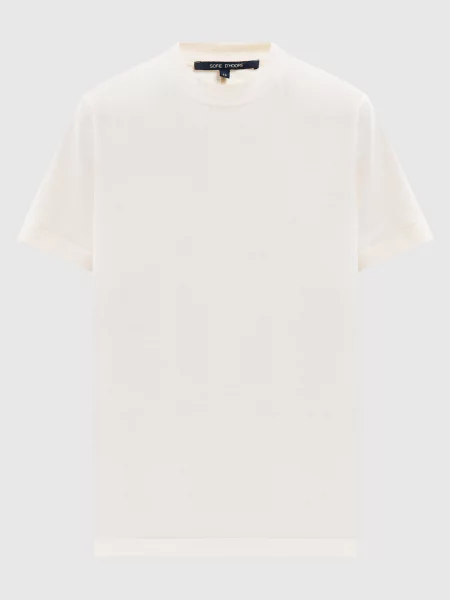 Футболка TAG кольору айворі Sofie D`hoore бежева