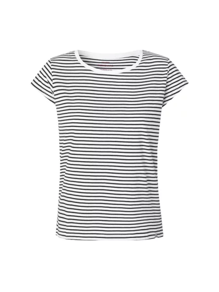 Wielobarwność koszulka Mads Norgaard w paski czarna