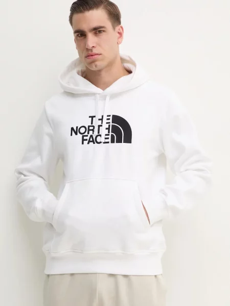 Geacă The North Face cu glugă bej