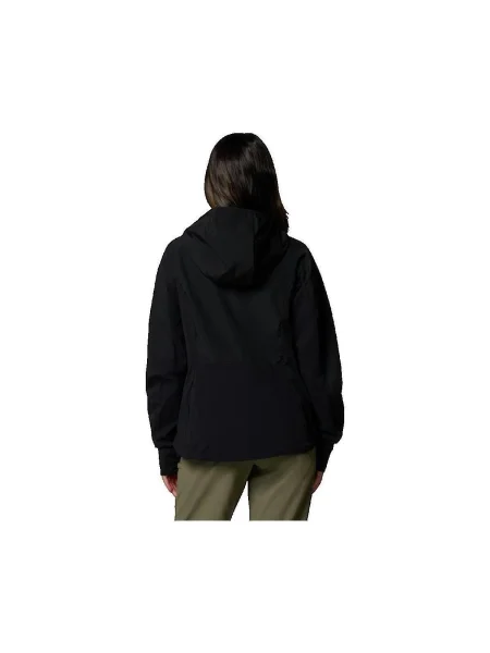 Vestă Columbia softshell cu glugă negru
