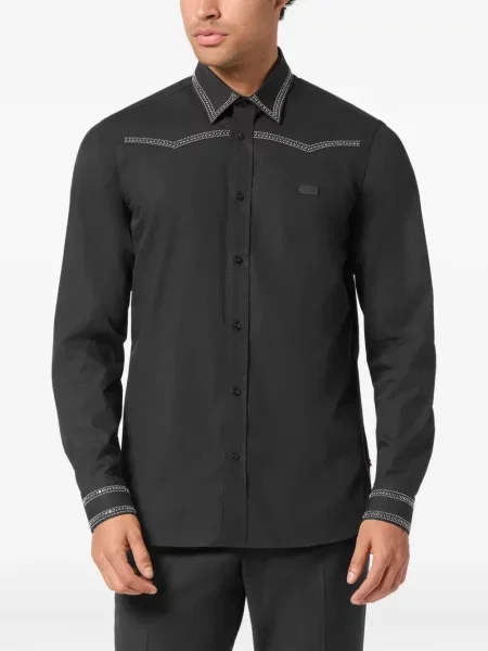 Cămașă Philipp Plein negru