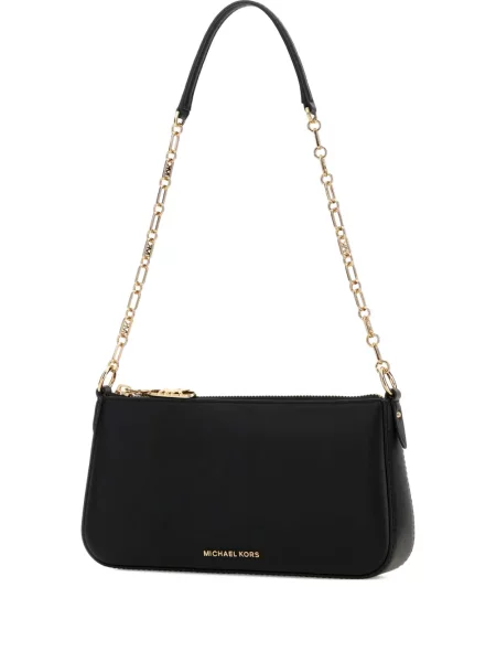 Geantă cu mânere cu lanț Michael Michael Kors negru