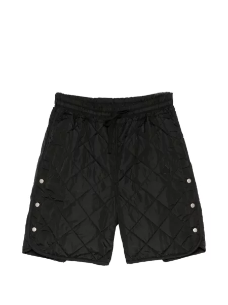 Matlasat pantaloni scurți Dover Street Market streetstyle cu cordon negru