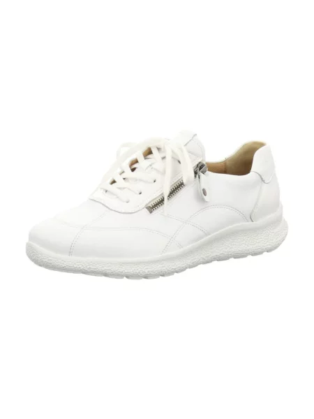 Sneakersy Hartjes sznurowane białe