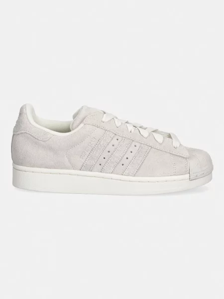 Adidas Originals Superstar II sneakers pentru femei din piele întoarsă bej