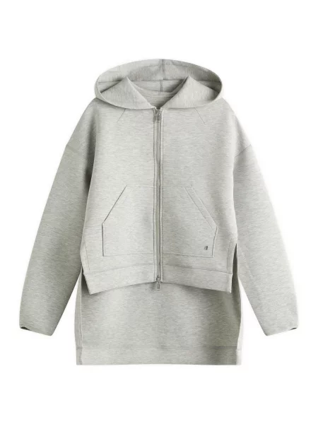 Bluza z kapturem Stel szara