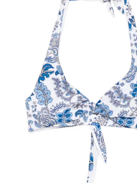 Virágos bikini Mc2 Saint Barth nyomtatás fehér