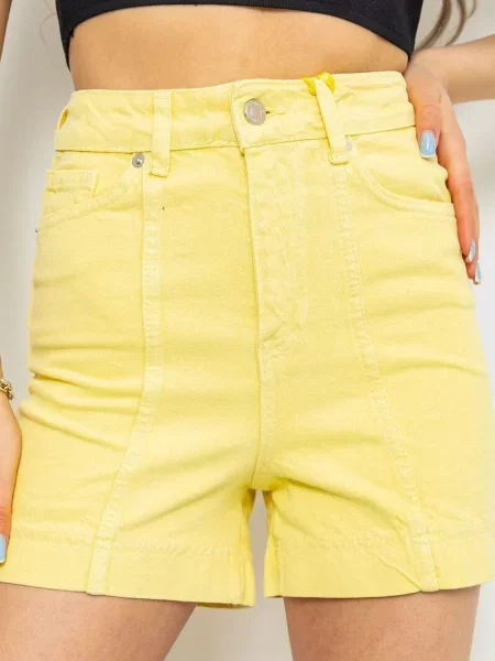 Шорти джинсові Ager жовтий