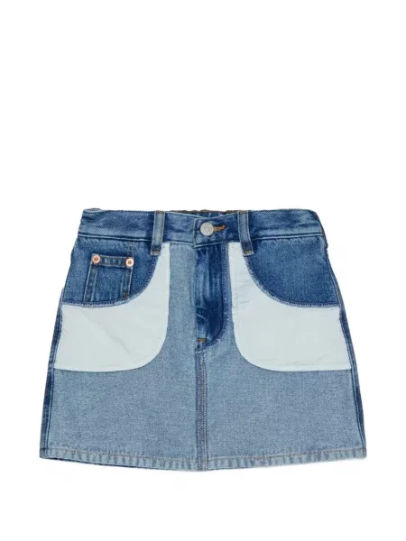 Φούστα τζιν Mm6 Maison Margiela μπλε