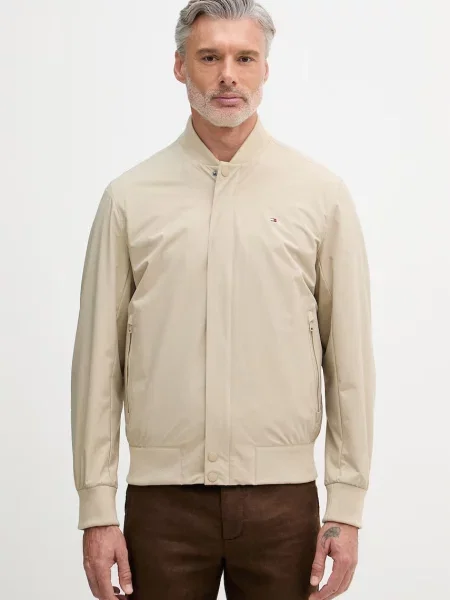 Tommy Hilfiger geacă bomber bărbătească bej