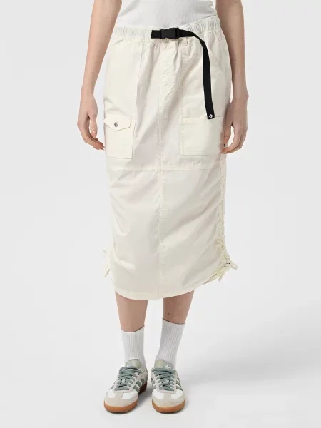 Спідниця максі CONVERSE Long Woven Cargo білий