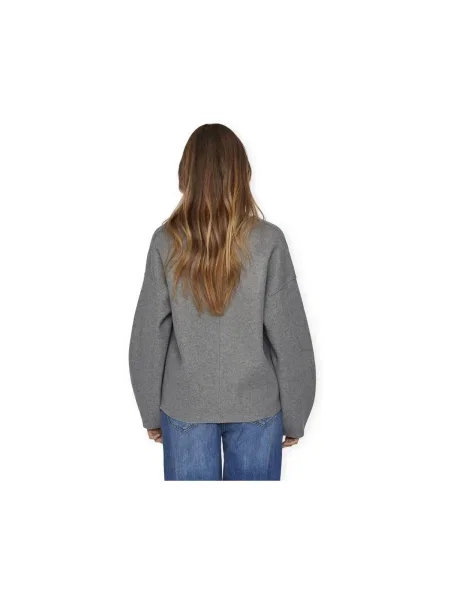 Bunda Vila so slieňovým vzorom sivá