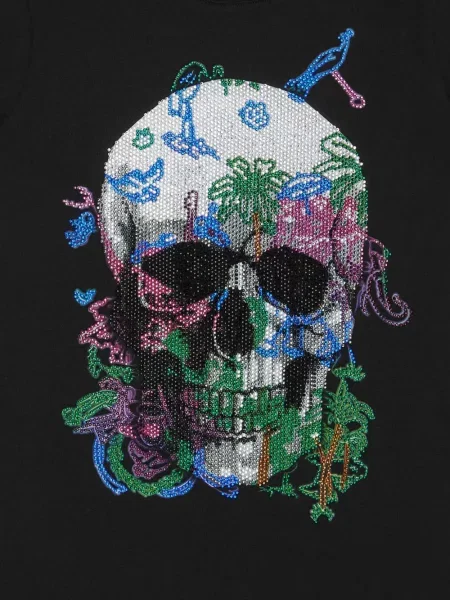 Koszulka dziecięca Philipp Plein czarna