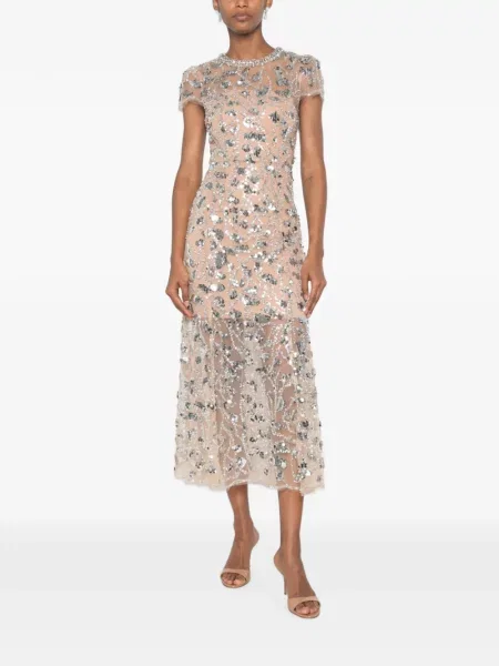 Rochie midi Self-portrait cu paiete
