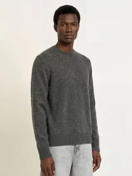 Allsaints Sweter Wulf Crew grau