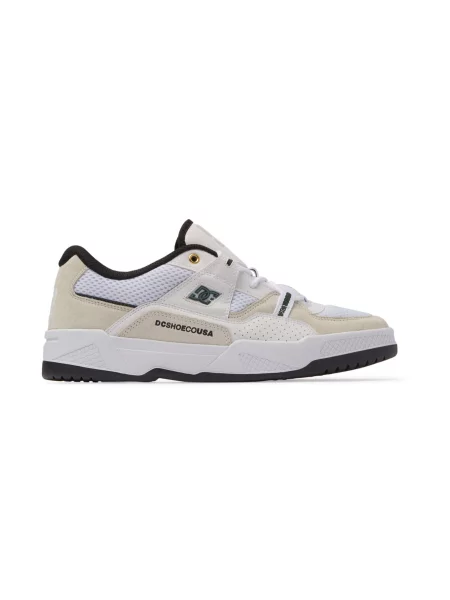 DC Shoes Construct White Black Green Mężczyźni Buty sportowe DC Shoes Biały Size: 8 czarne