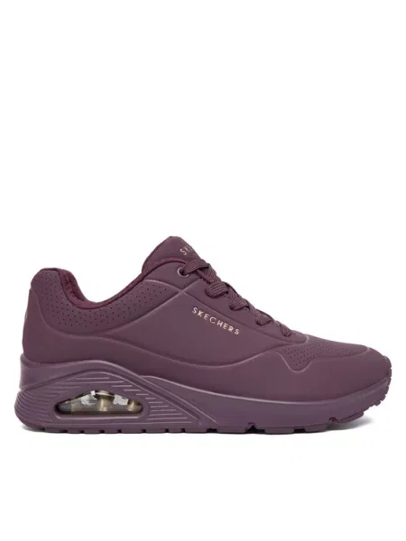Skechers Sneakersy Uno Bordowy