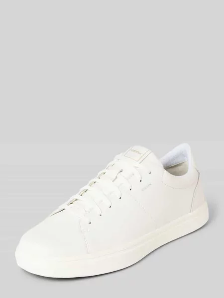 Sneakersy z naturalnej skóry Model Baltimoore' Geox białe