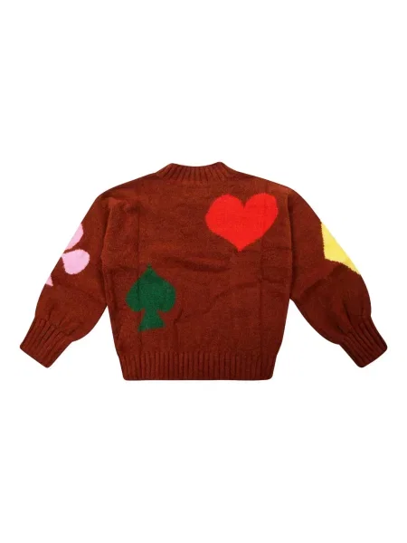 Sweter dziecięcy Bobo Choses brązowy