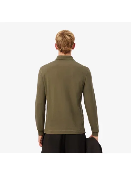 Поло Lacoste красное