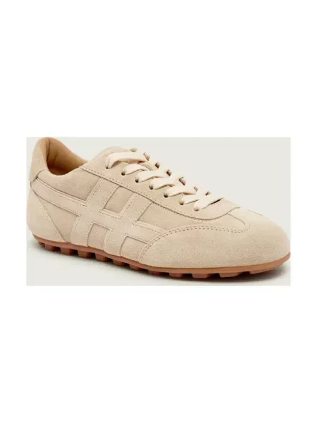 Hogan Sneakers Olympia | piele întoarsă bej