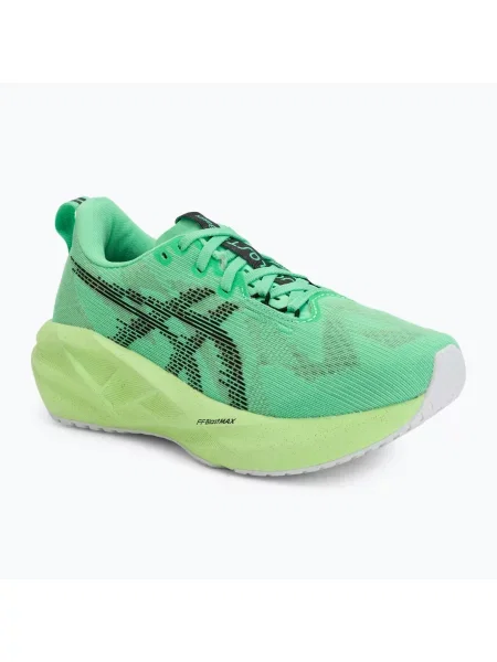Бігові кросівки ASICS Novablast 5 vital green/black чорні
