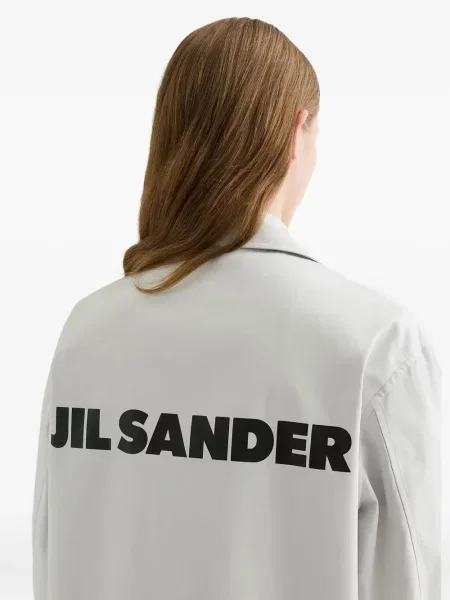 Geacă Jil Sander cu imagine gri